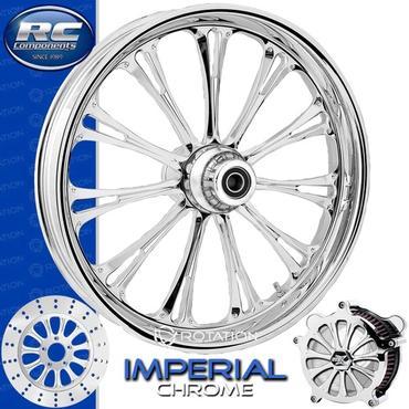 RC IMPERIAL 240S Flipside Front and Rear Wheels - Yamaha R6-R 