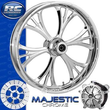 RC MAJESTIC 240D Eclipse Front and Rear Wheels - Kawasaki ZX10 
