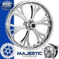 RC MAJESTIC 330D Eclipse Front and Rear Wheels - Suzuki GSX-R750 