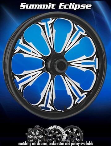 RC SUMMIT 300D Eclipse Front and Rear Wheels - Suzuki GSX-R750 