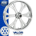 RC VALOR 360S Chrome Front and Rear Wheels - Suzuki GSX-R1000 
